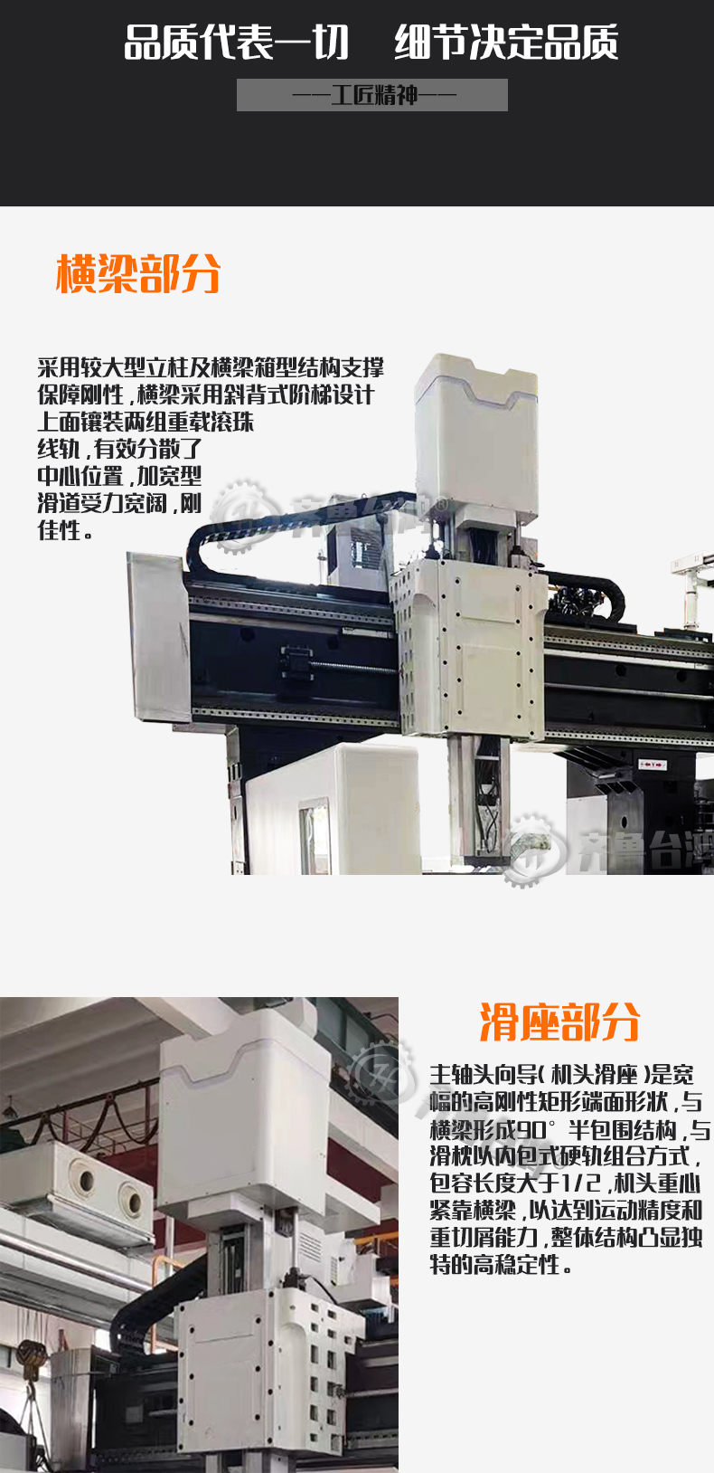 1613小型龍門加工中心數(shù)控龍門銑床兩線一硬